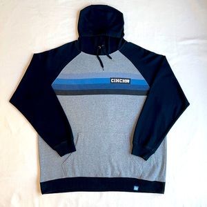 Men’s XXL CINCH Striped Hoodie Pullover